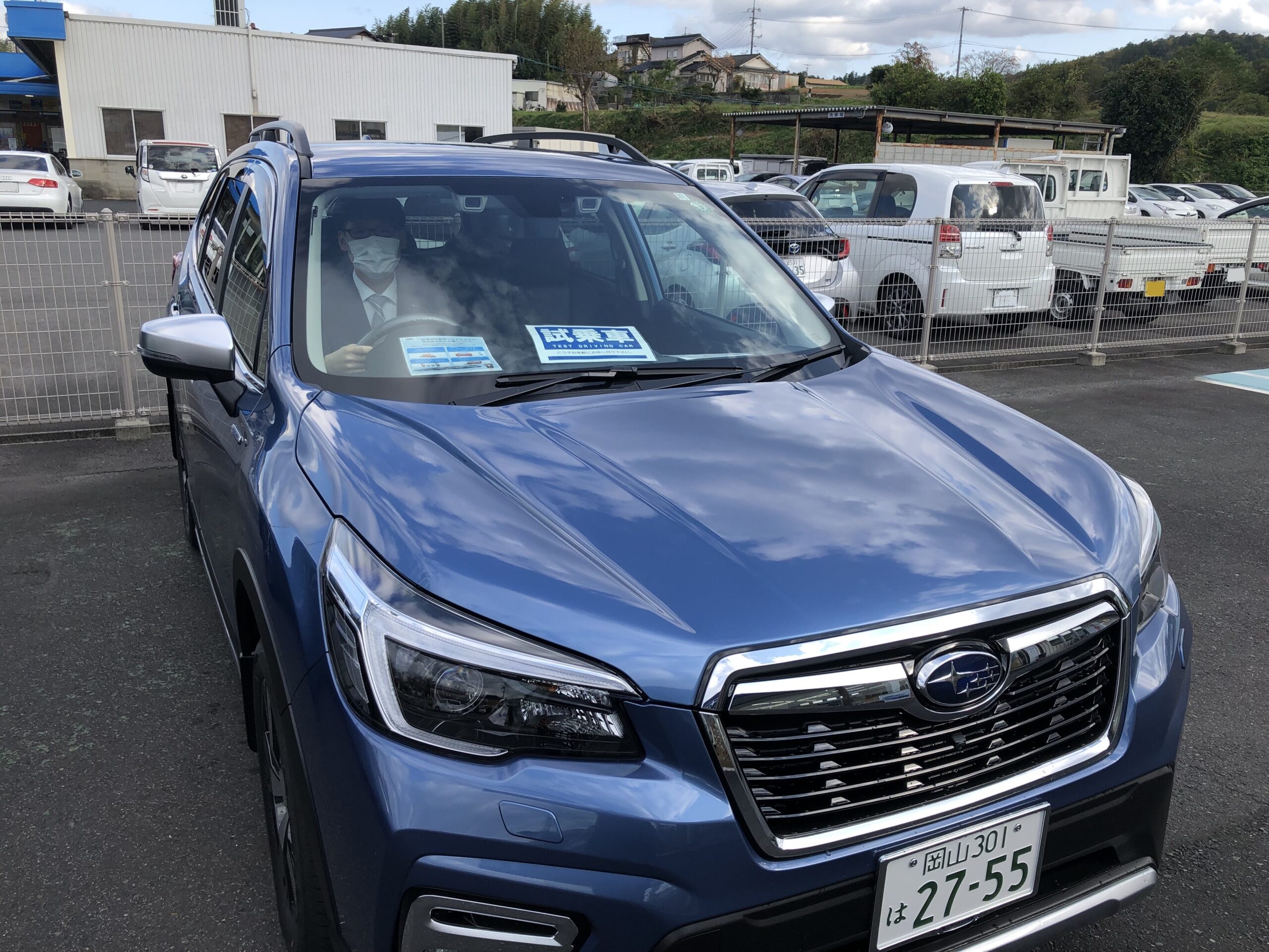 新しい試乗車が仲間入りしました 岡山スバル自動車株式会社