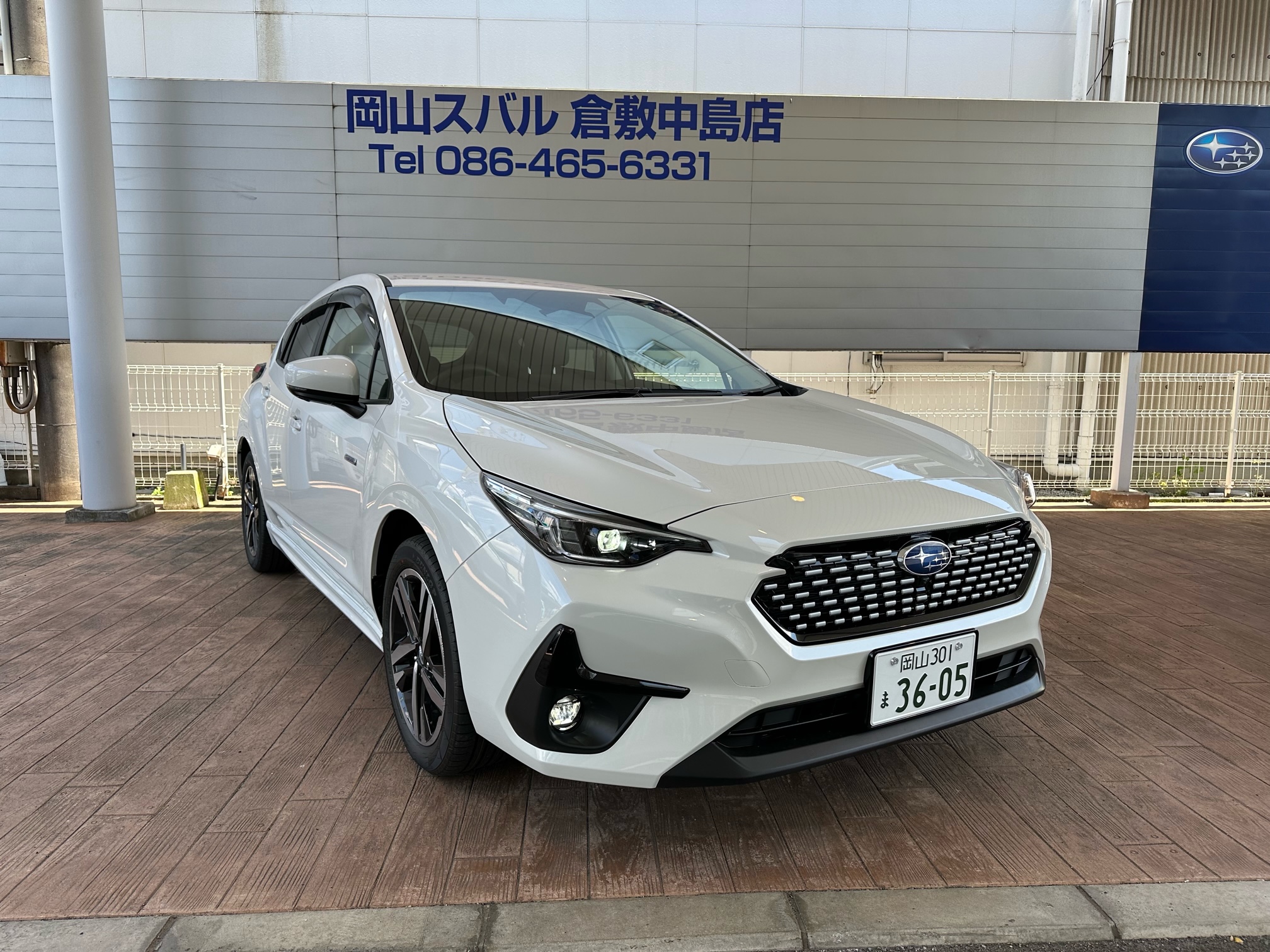 新型インプレッサ　試乗開始！！