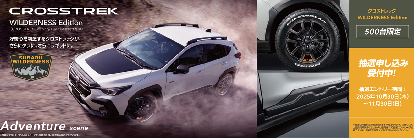クロストレック特別使用車